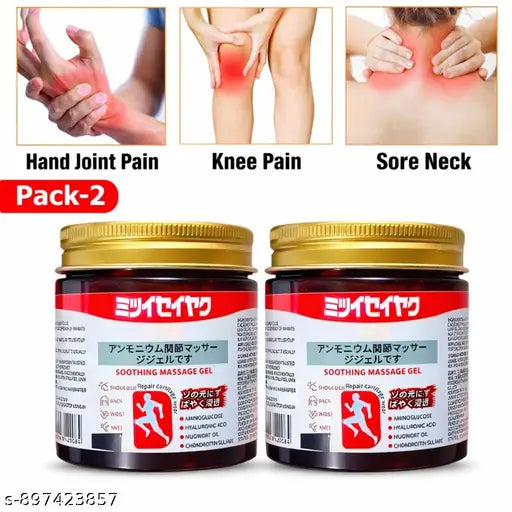Japanese Herbal Massage Gel – Joint & Muscle Relief