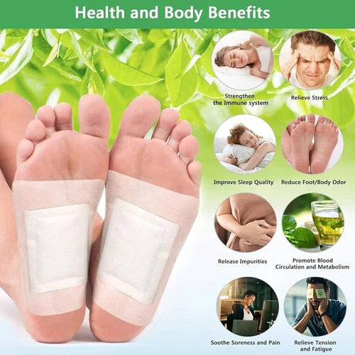 Kinoki Foot Pads – Night Time Foot Care Patches | Organic Hub
