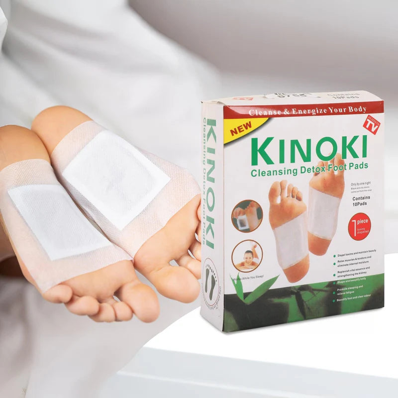 Kinoki Foot Pads – Night Time Foot Care Patches | Organic Hub