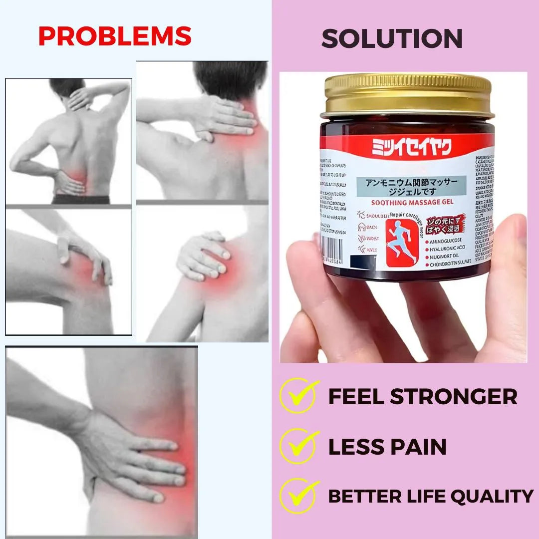 Japanese Herbal Massage Gel – Joint & Muscle Relief